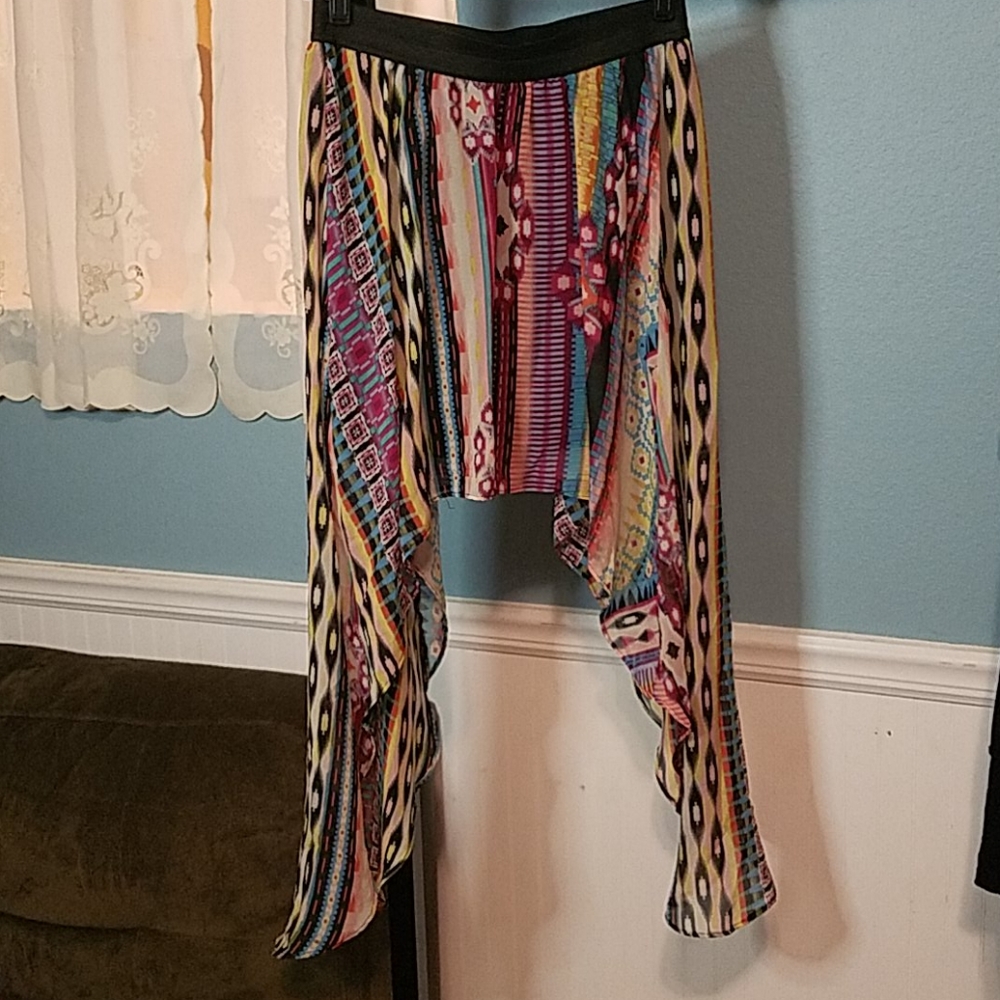 Wet Seal shark bite skirt